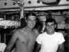 Paul Wieloszynski & Bill Hosking of Hicksville, NY, 1st Division, 1969, Mid East Cruise